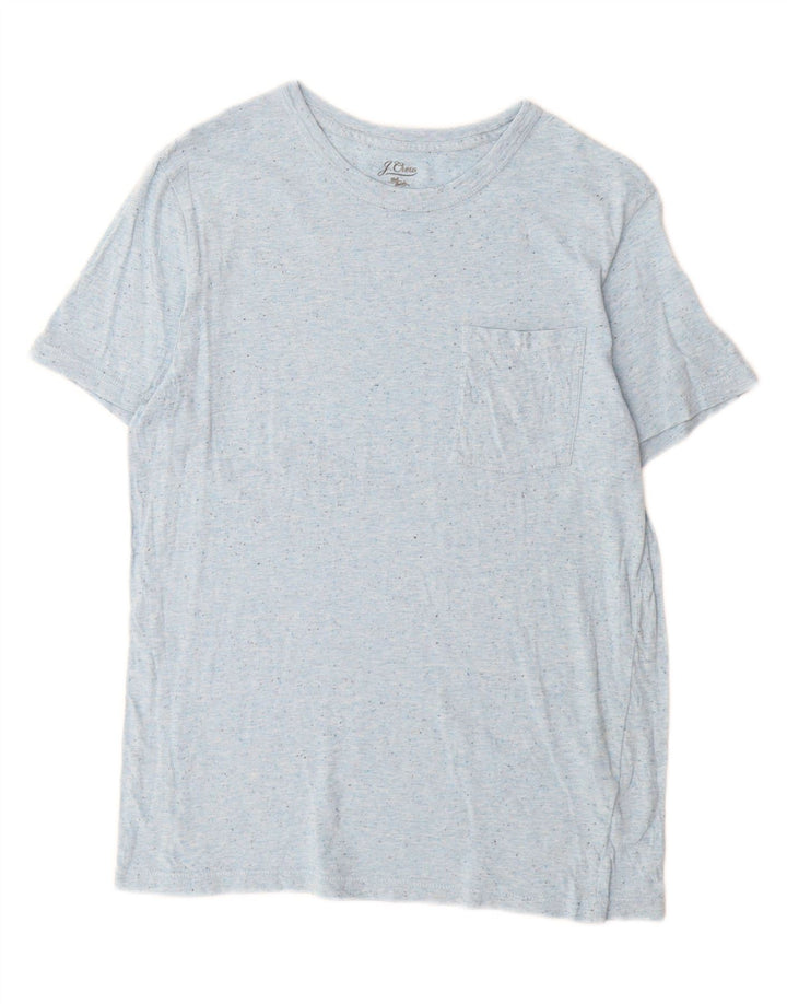 J. Crew T-Shirt Homme Petit Bleu Moucheté Coton