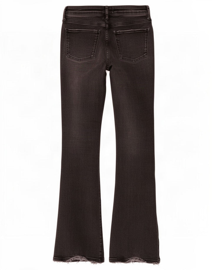 Zara Jean évasé pour femme EU 38 Small W28 L31 Noir