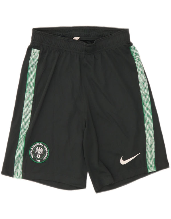 Short de sport Nike Dri Fit pour hommes, petit, vert, polyester