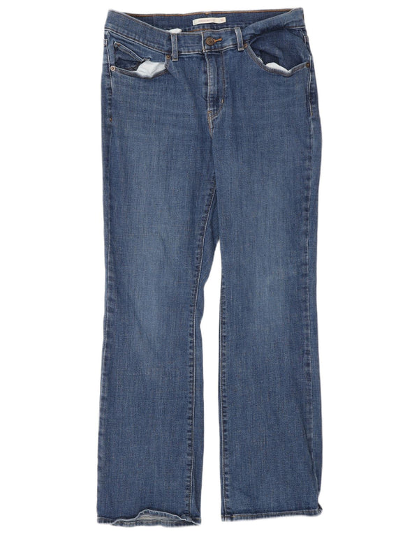 Levi's Jean bootcut classique pour femme US 10 Large W30 L30 Bleu Coton