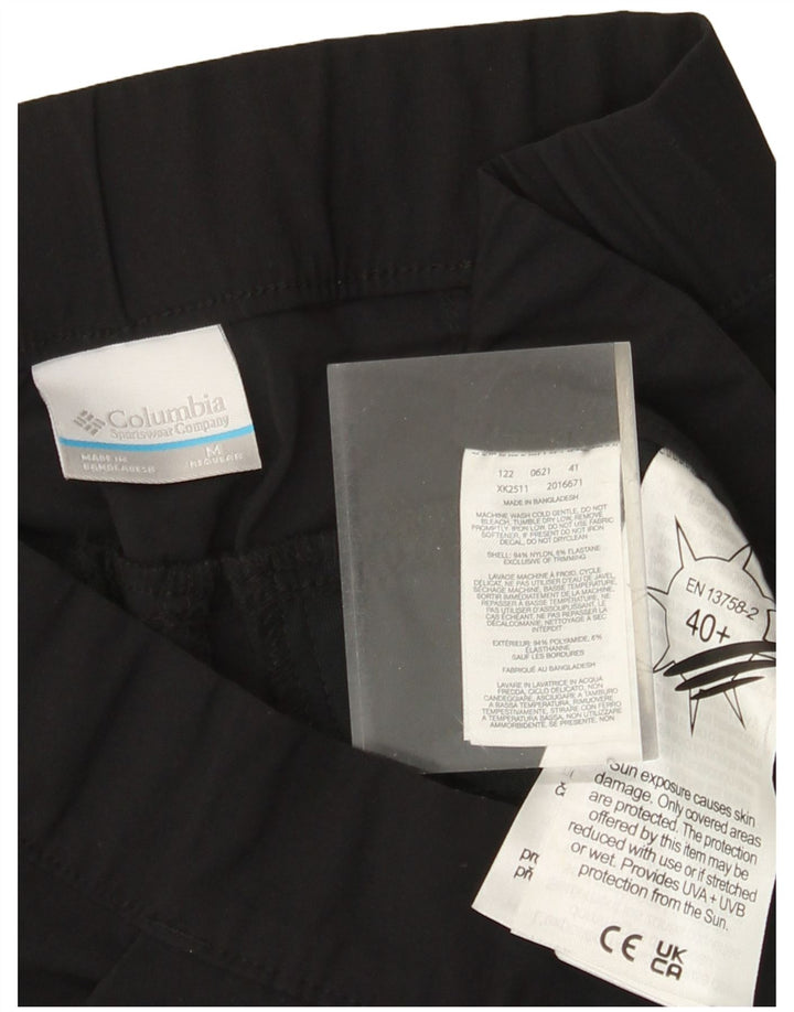 Columbia Pantalon Chino Joggers Femme Moyen W28 L27 Nylon Noir