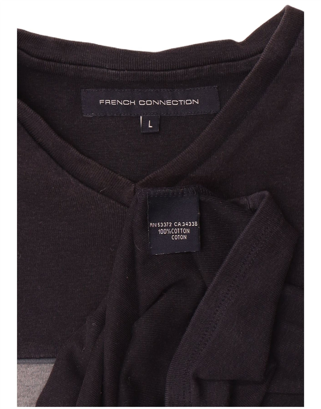 French Connection T-Shirt à Manches Courtes Femme Grand Bleu Marine