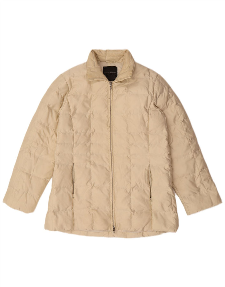 Sergio Tacchini Veste matelassée pour femme UK 18 XL Polyamide blanc cassé