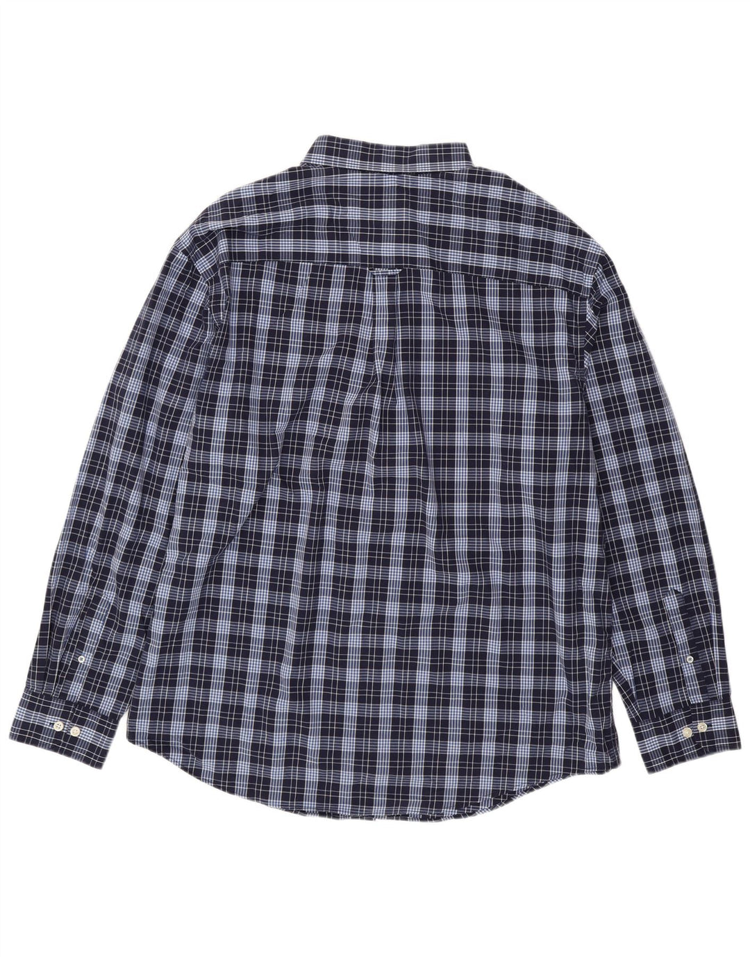Izod Chemise Homme 2XL Bleu Marine Carreaux Coton