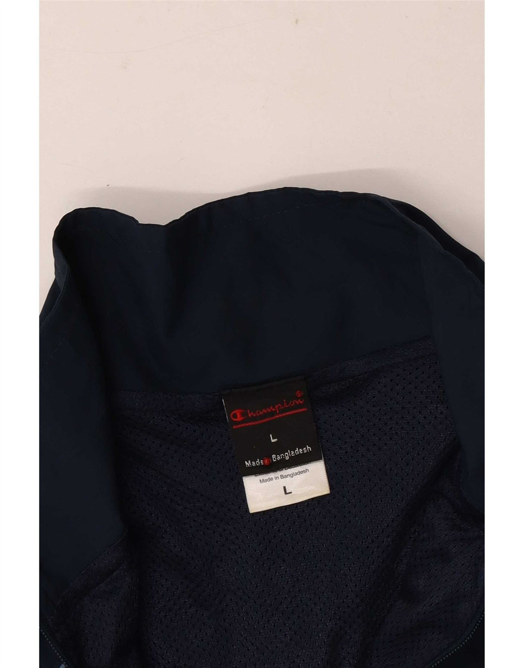 Champion Veste de survêtement pour femme UK 16 Large Bleu Marine Polyester