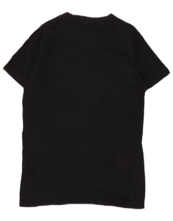 Nike Garçon Graphic T-Shirt Top 10-11 ans Coton Noir Moyen