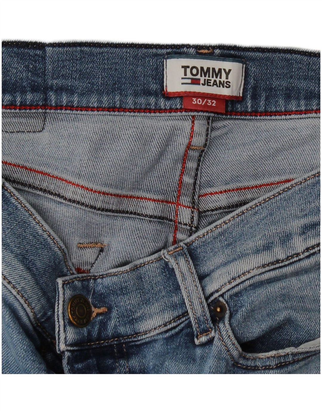 Tommy Hilfiger Jean skinny homme W32 L32 bleu