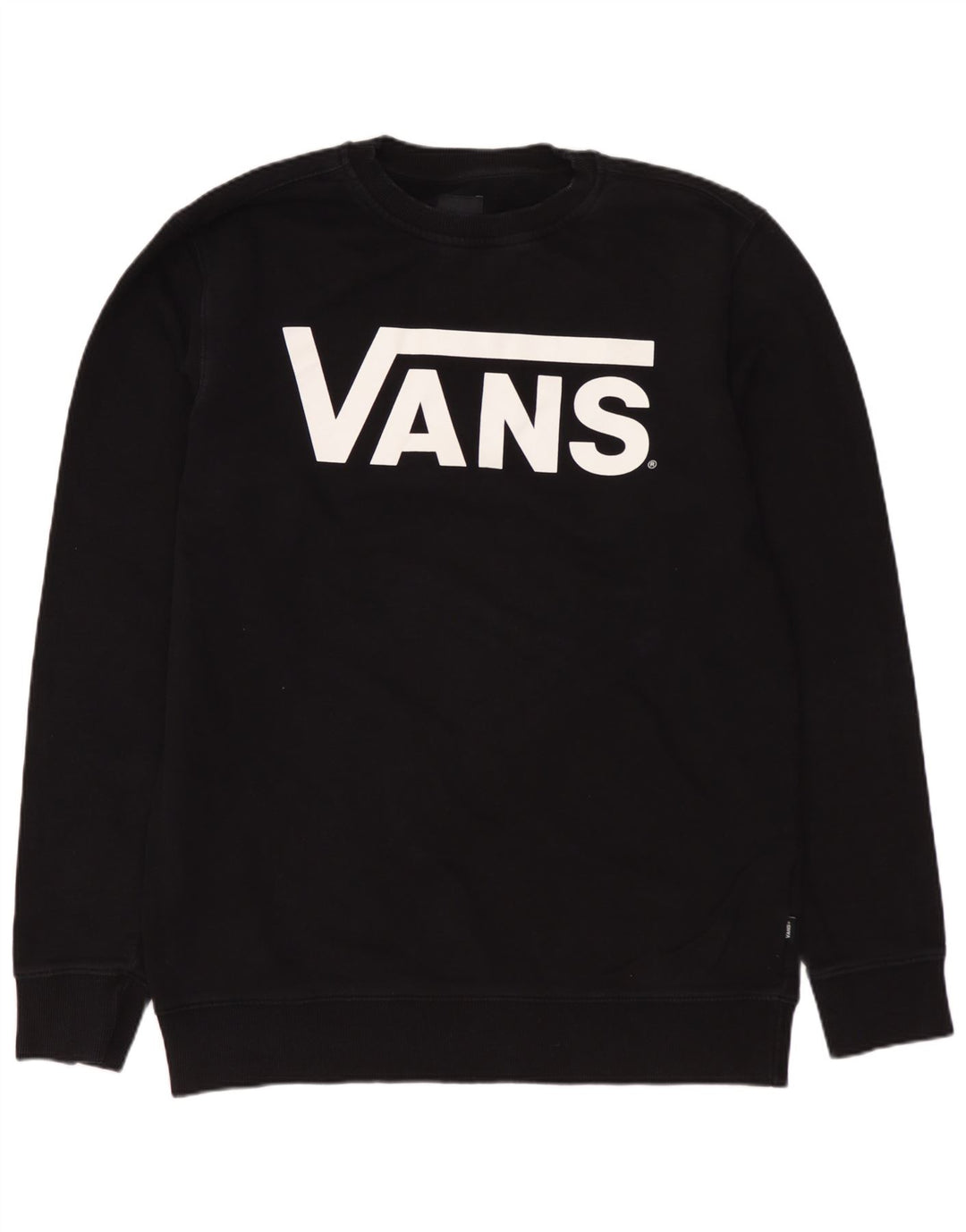 VANS Sweat-shirt graphique pour homme en coton noir moyen