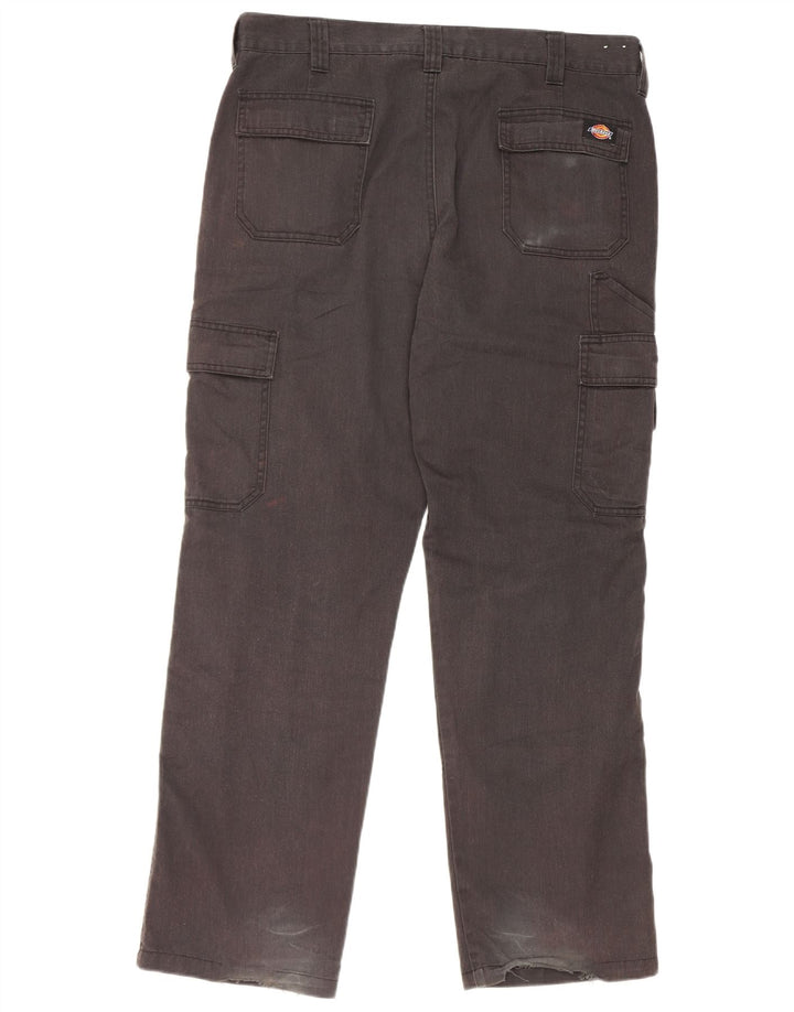Dickies Pantalon Cargo Droit Homme W36 L30 Noir Polyester