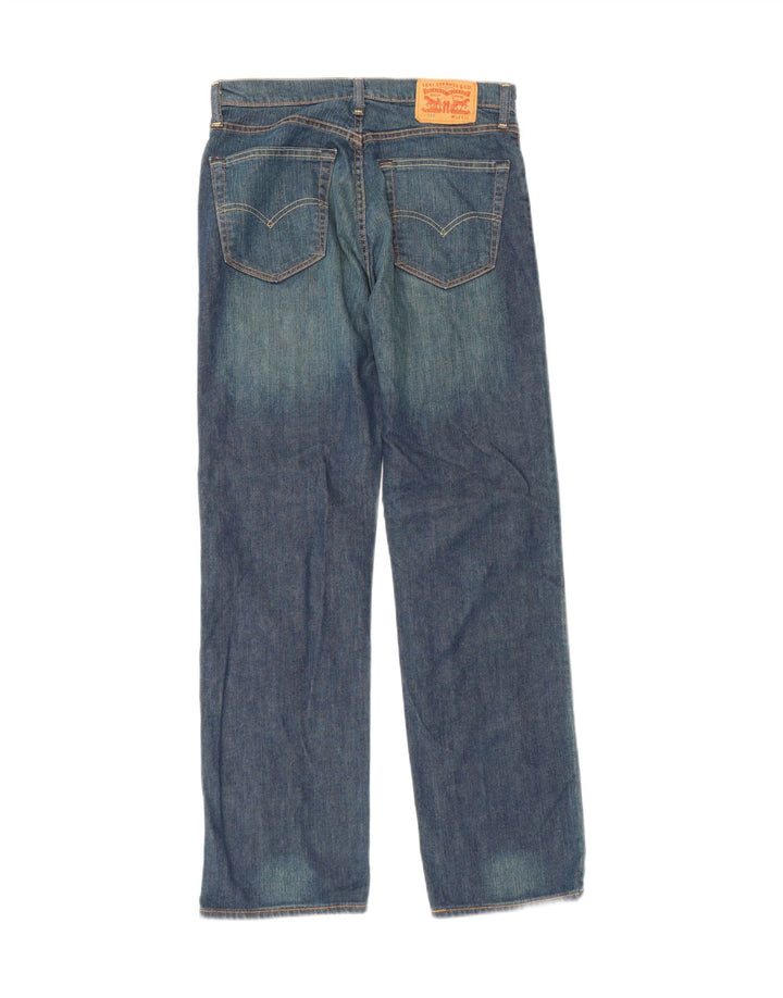 Levi's Jean Droit 751 Homme W32 L32 Bleu Marine Coton