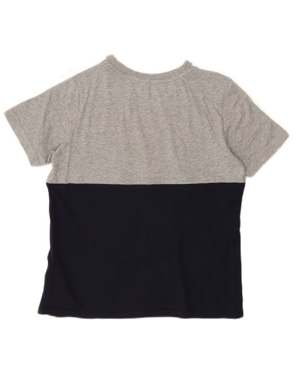 Adidas Garçons Regular Graphic T-Shirt Top 11-12 ans Gris Colorblock