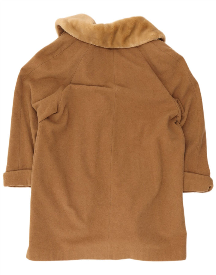 St. Bernard Manteau Femme UK 14 Grande Laine Beige