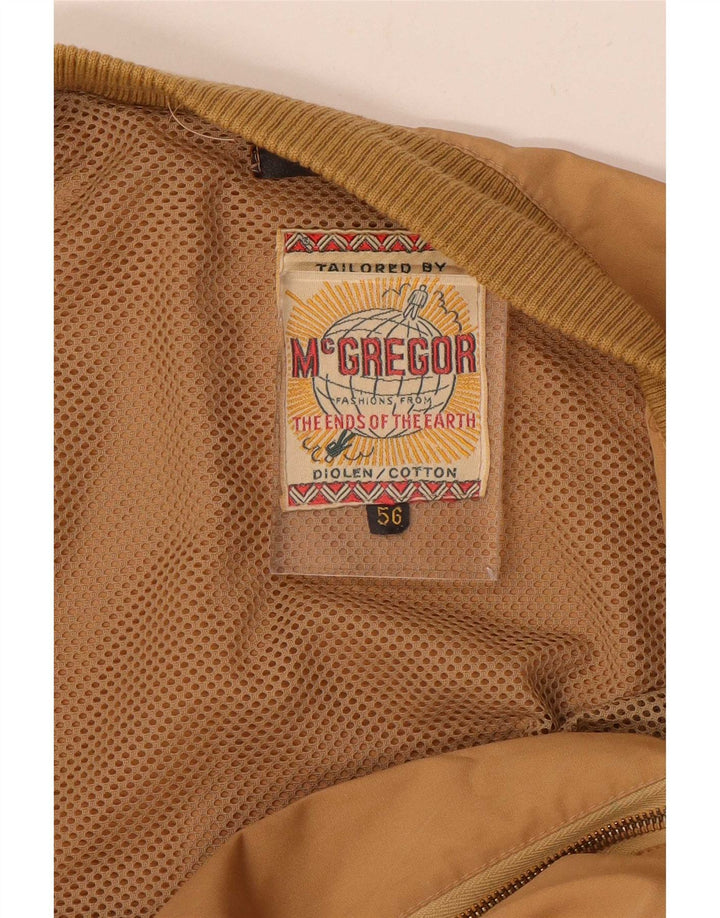 MC Gregor Veste Bomber Homme IT 56 3XL Beige Coton