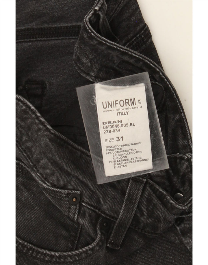Uniforme Jean Slim Dean Homme W31 L26 Coton Noir