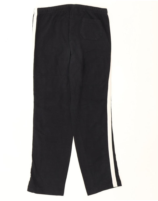 Champion Pantalon De Survêtement Femme UK 14 Large Noir Colourblock