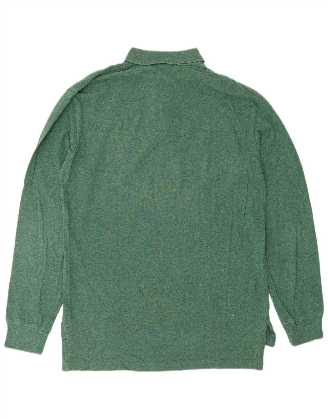POLO RALPH LAUREN Polo à Manches Longues Homme Vert Moyen Coton