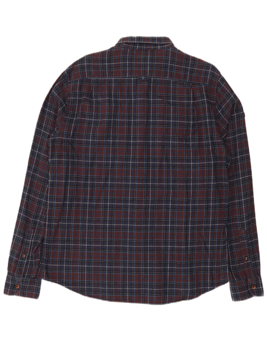 Superdry Chemise en flanelle coupe classique pour homme 2XL Bleu marine à carreaux