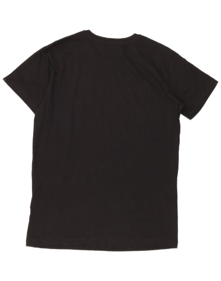Diesel T-Shirt Graphique Homme Petit Noir Coton