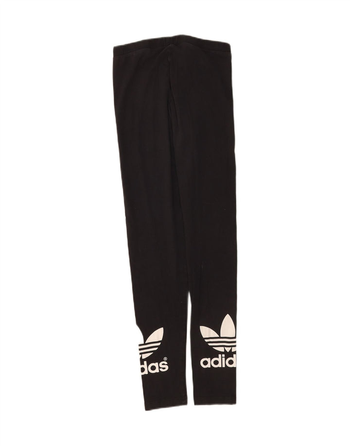 Adidas Leggings graphiques pour femme UK 8 Small Noir