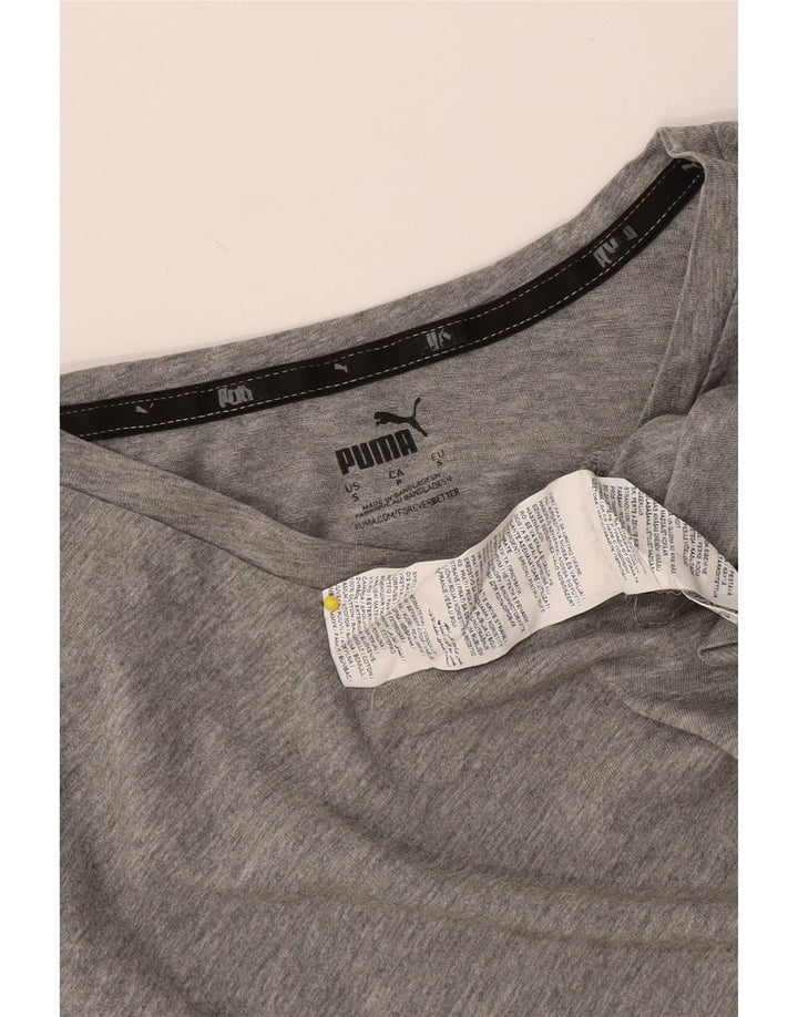 Puma T-Shirt Homme Gris Petit Coton