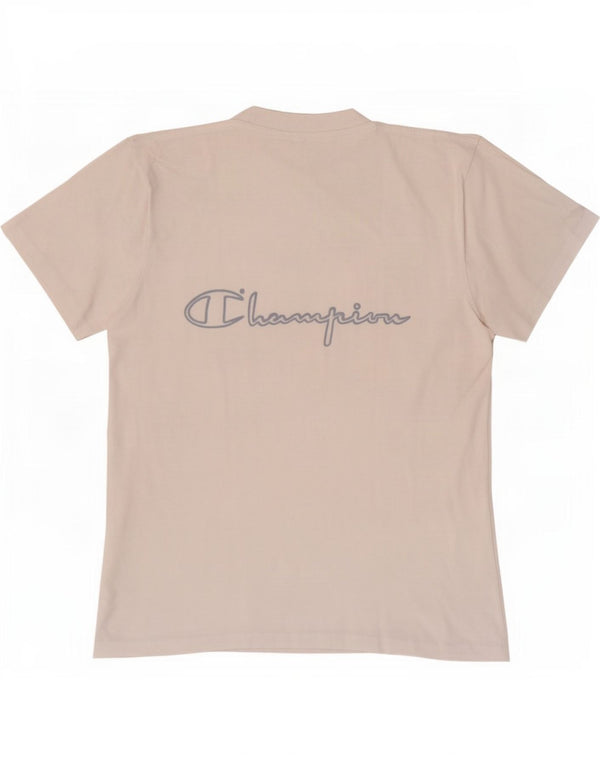 Champion T-Shirt Graphique Homme Petit Blanc Coton