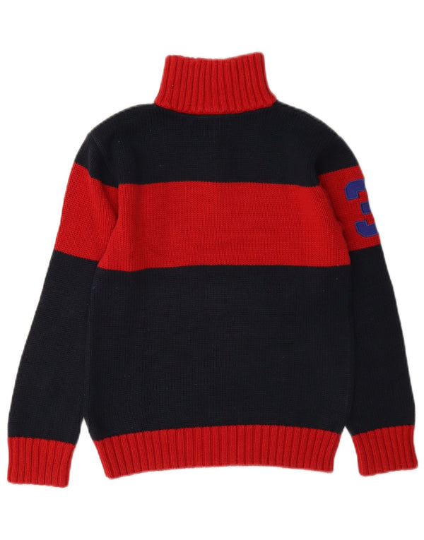 Polo Ralph Lauren Pull à col zippé pour garçon 7-8 ans Petit Bleu marine