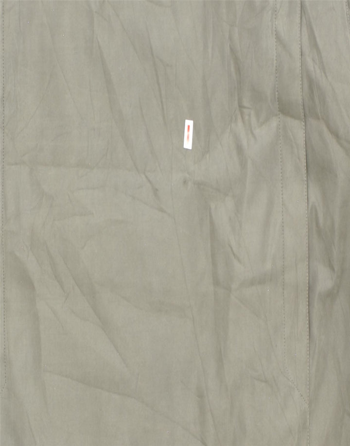 MICHAEL KORS Mens Bomber Jacket UK 42 XL Grey Polyester | Vintage | Thrift | Second-Hand | Used Clothing | Messina Hembry 