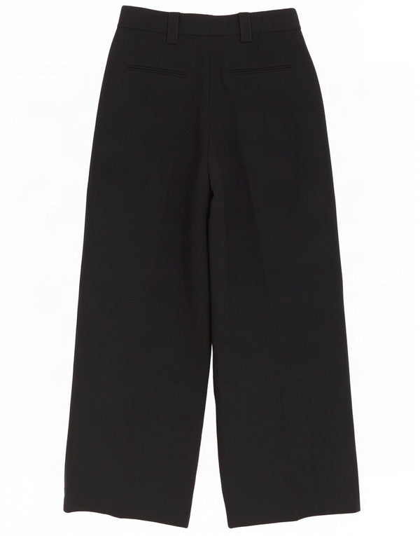 Marks & Spencer Pantalon de costume taille haute pour femme UK 12 Medium W30 L29 Noir