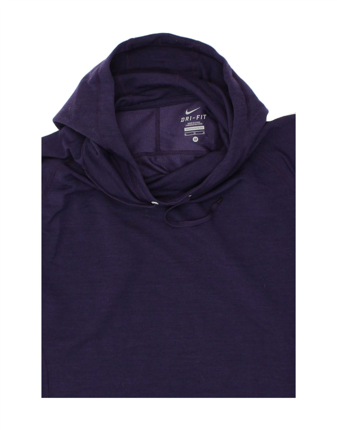 NIKE Womens Hoodie Jumper UK 14 Medium Purple Polyester Vintage Nike and Second-Hand Nike from Messina Hembry 