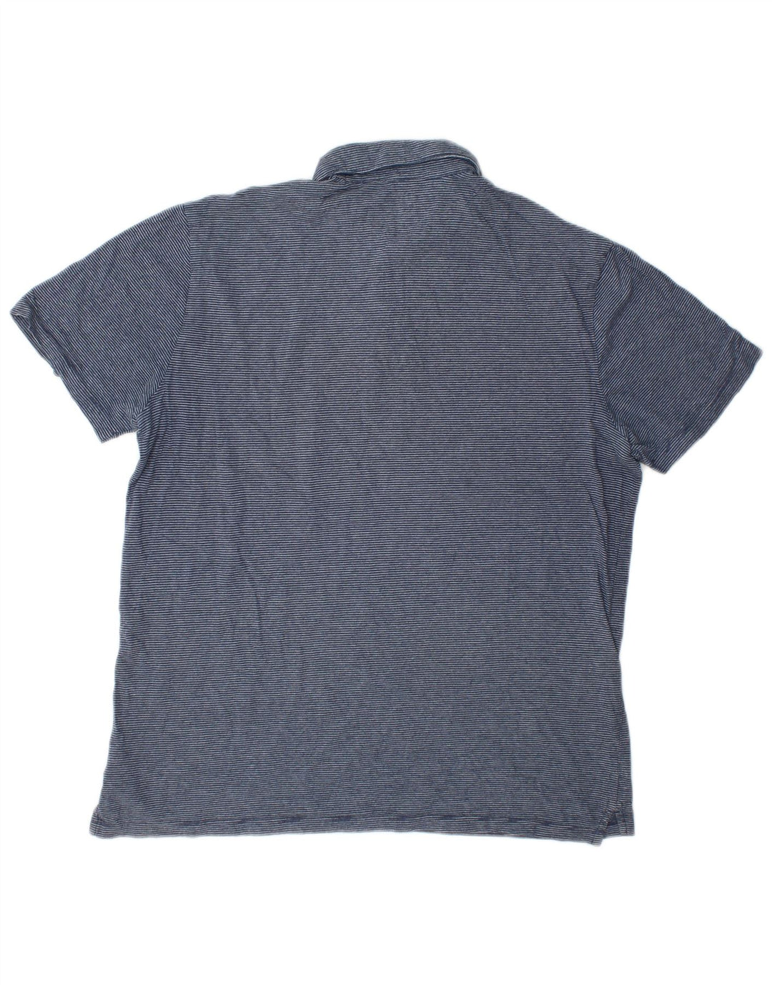 Gap Polo Homme Large Bleu Rayé Coton