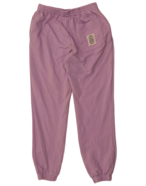 MSGM Pantalon de survêtement pour femme Joggers UK 14 Large Violet Coton