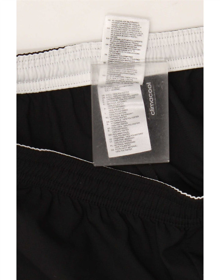 Adidas Femmes Climacool Sport Shorts UK 12/14 Moyen Noir Polyester
