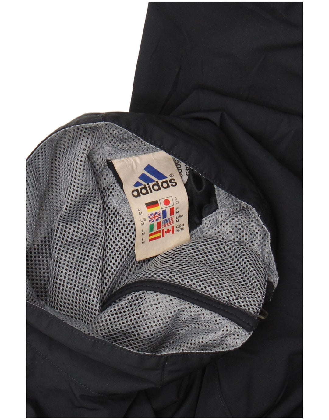 ADIDAS Veste de Survêtement Homme Bleu Marine Moyen Polyester