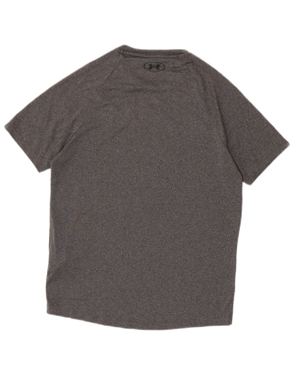 Under Armour T-Shirt Top XS Gris Polyester Homme