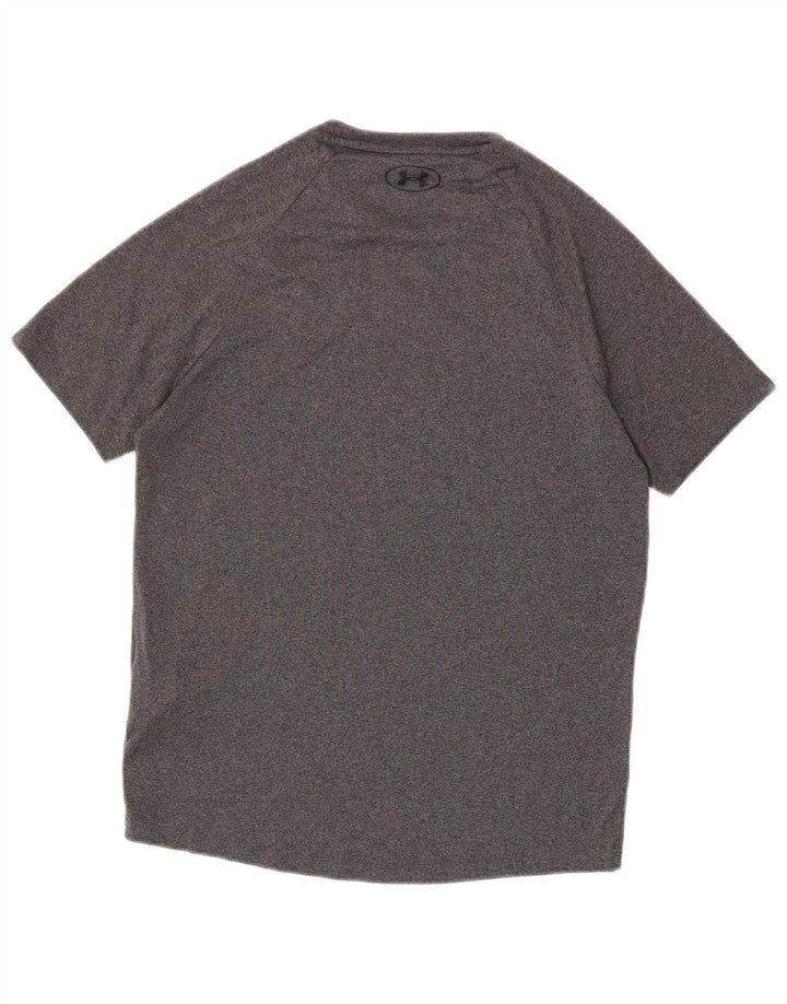 Under Armour T-Shirt Top XS Gris Polyester Homme
