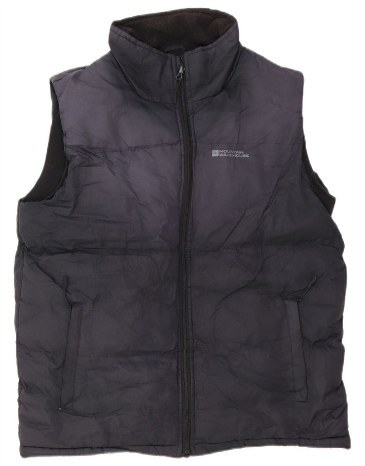 MOUNTAIN WAREHOUSE Gilet rembourré pour homme UK 38 Bleu marine moyen Polyester