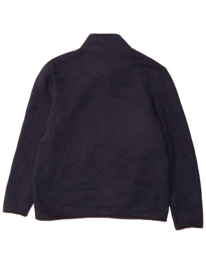 Marks & Spencer Veste de survêtement pour homme en polyester bleu marine Taille L