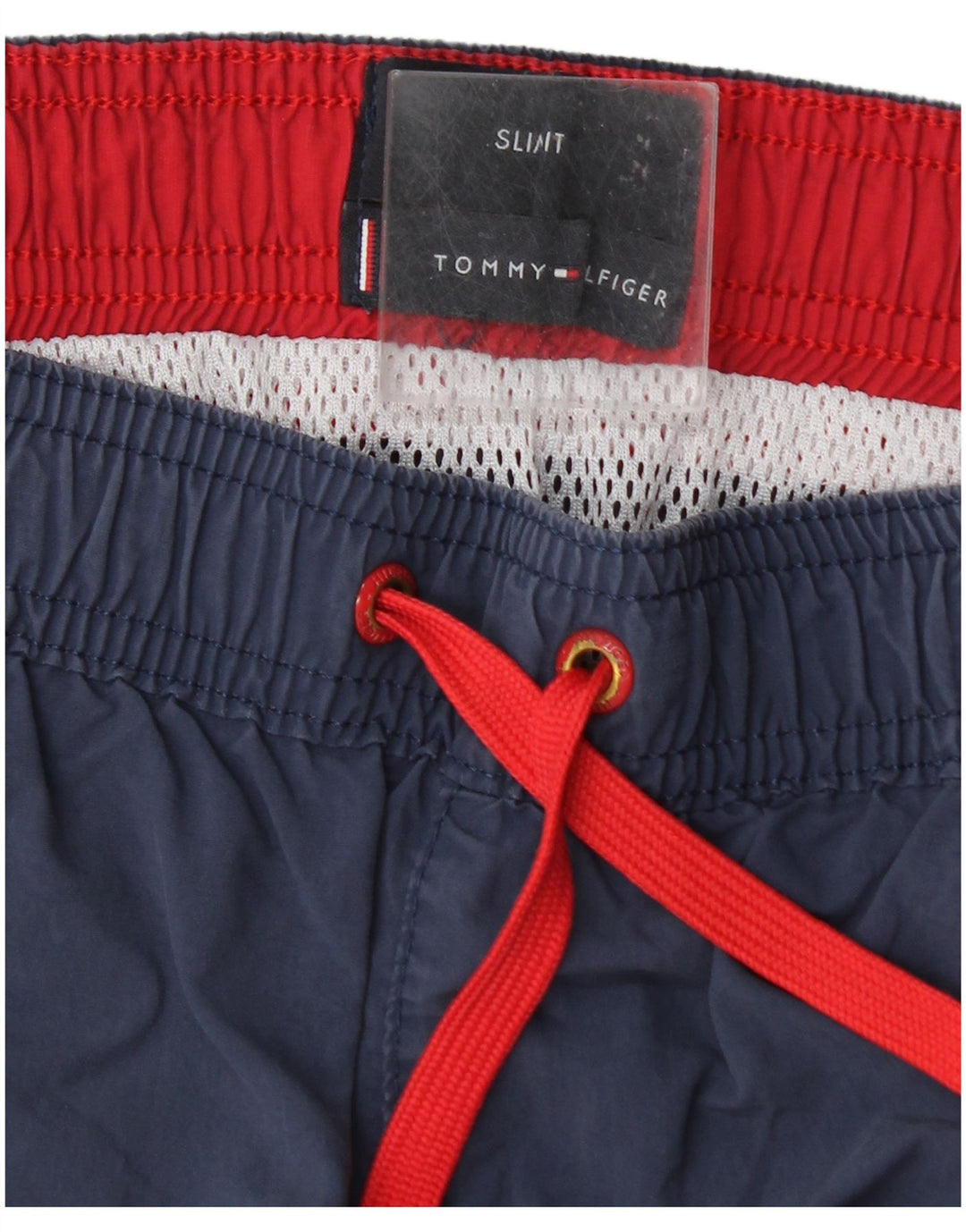 Tommy Hilfiger Short de Bain Slim Fit Homme Bleu Moyen Colorblock