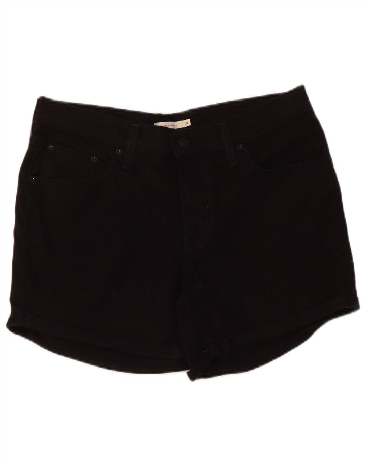 LEVI'S Short en Jean W31 Femme Noir Moyen