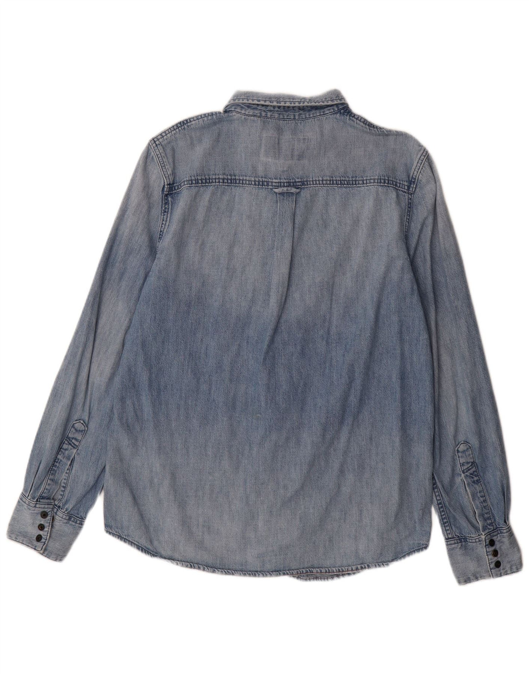 Superdry Chemise En Jean XL Bleu Coton Homme