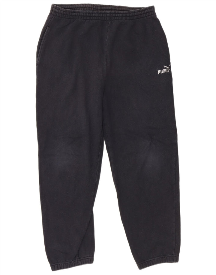 Puma Pantalon de Survêtement Joggers Homme Bleu Marine Moyen Coton