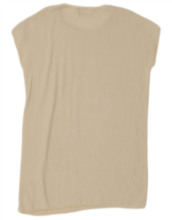 Calvin Klein Débardeur long pour femme UK 14 Beige moyen