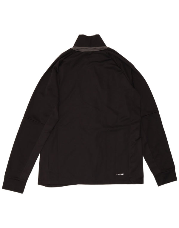 ADIDAS Veste de survêtement pour homme Large Noir Polyester