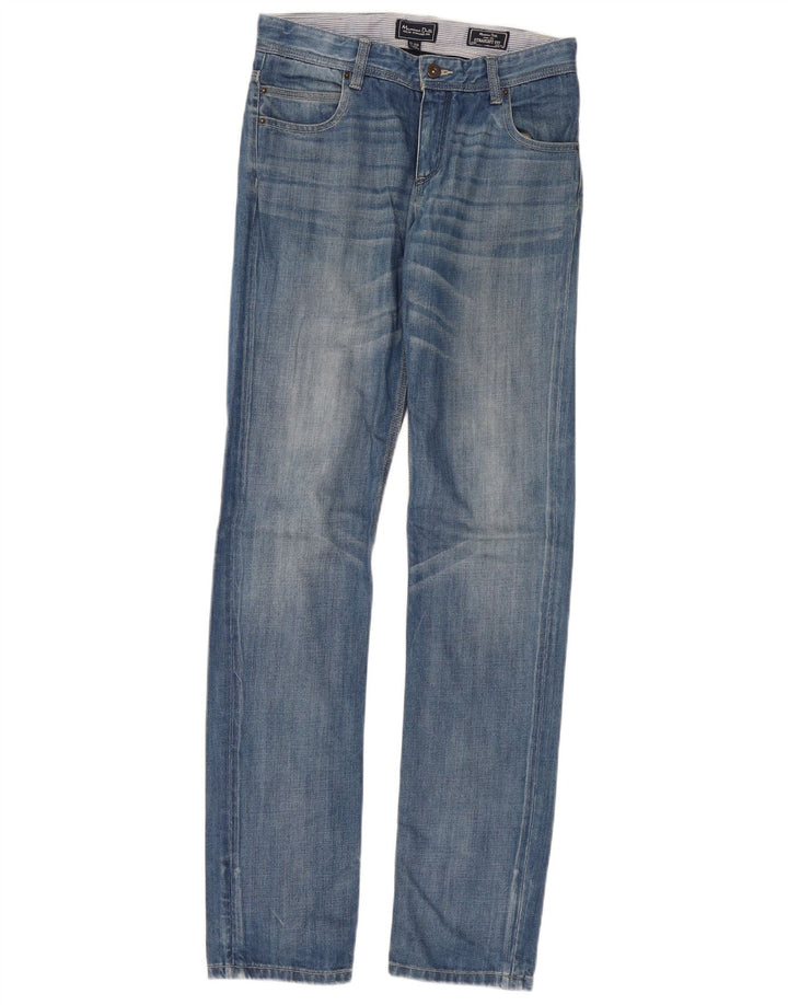 Massimo Dutti Jean droit pour garçon 13-14 ans W30 L34 Bleu