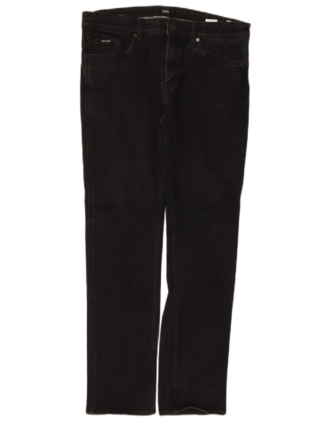 Hugo Boss Jean slim W32 L30 en coton noir pour homme