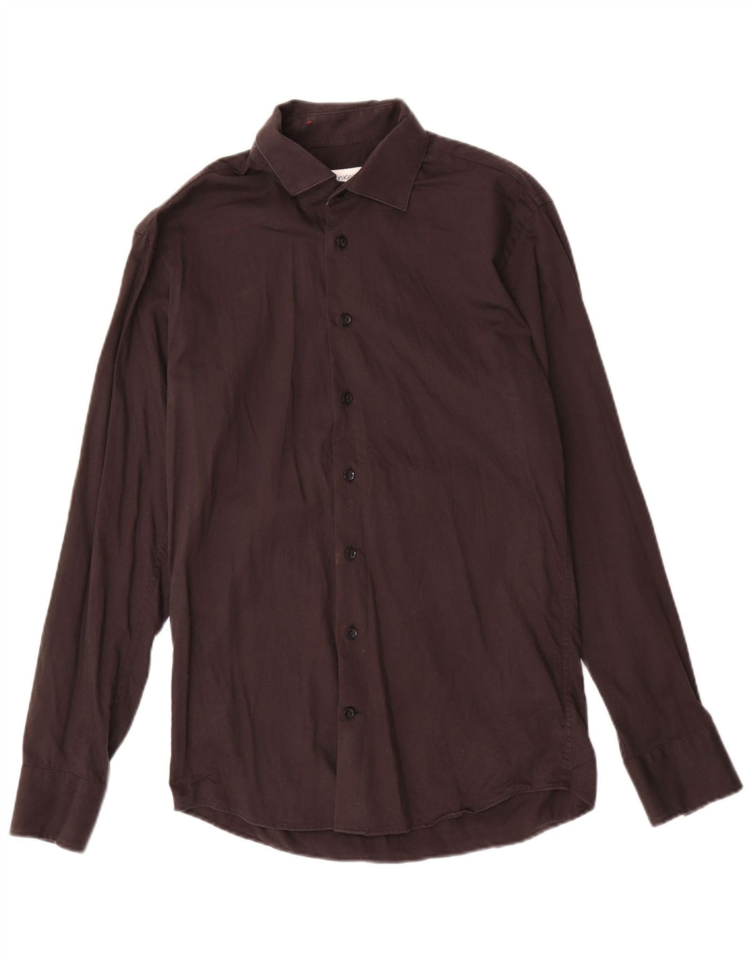 Calvin Klein Chemise Homme Taille 38 Petit Coton Noir