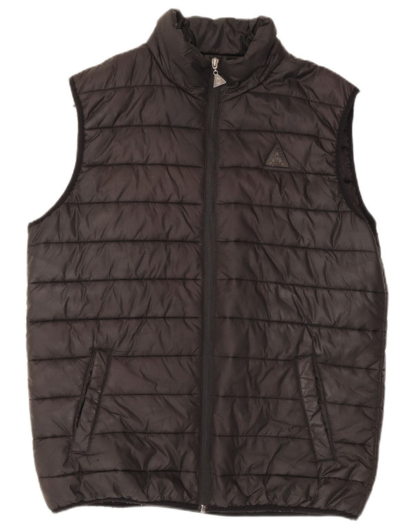 Carrera Gilet rembourré pour homme UK 38 Medium Noir Polyester