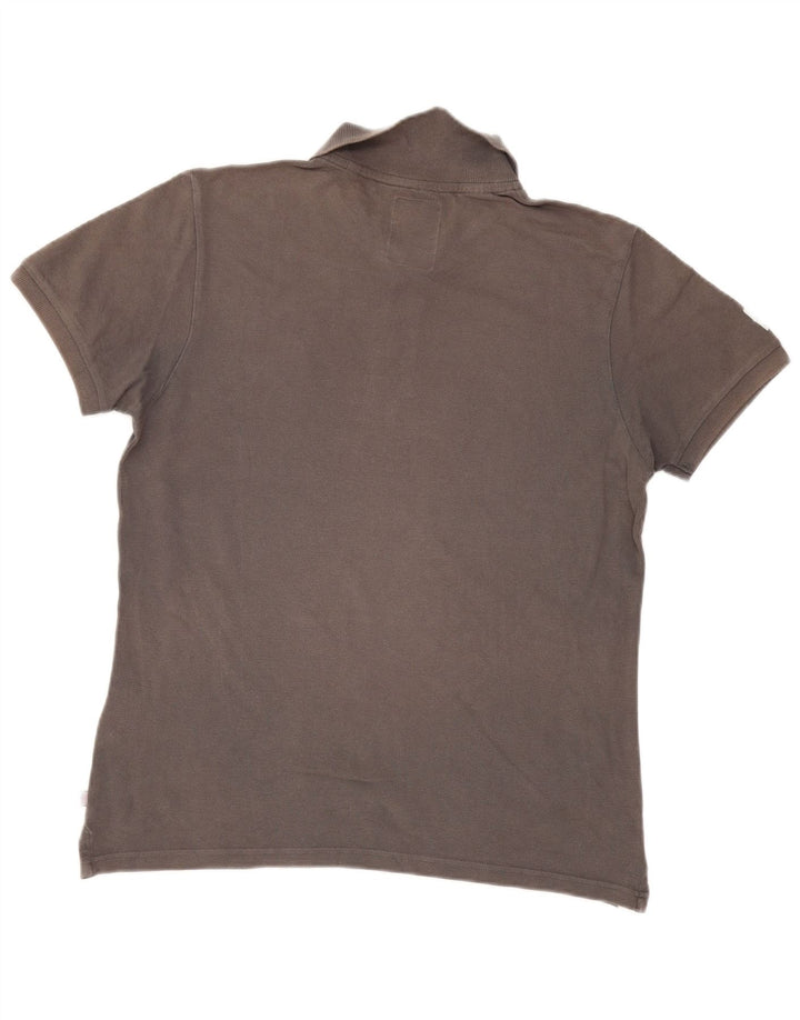 NORTH SAILS Polo graphique homme grand gris coton