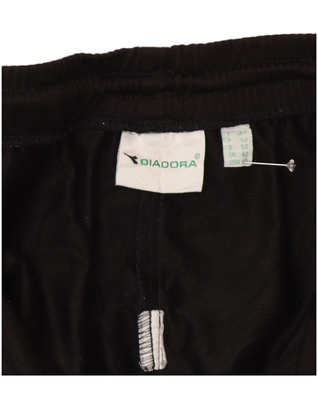 DIADORA Pantalon de survêtement pour homme UK 40 Medium Noir