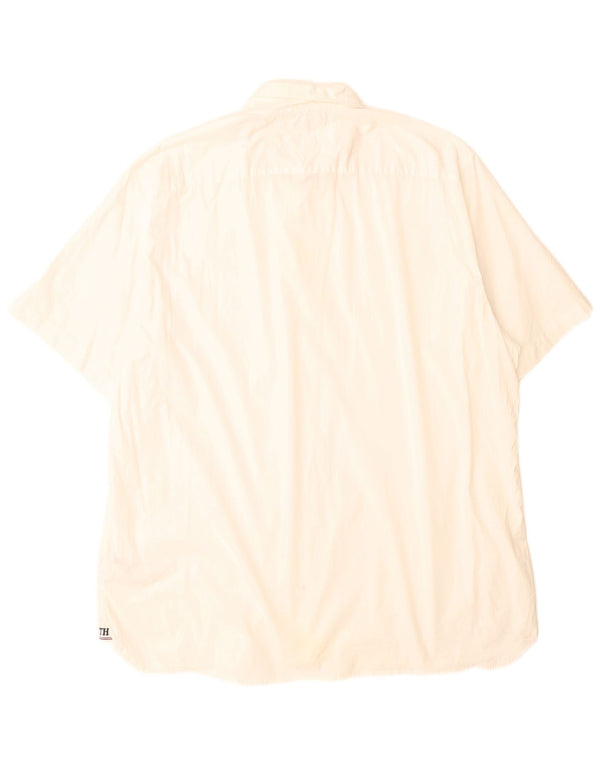 Tommy Hilfiger Chemise à manches courtes pour hommes 2XL Coton blanc